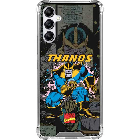 Marvel Classic Comics Thanos Galaxy A15 5G Clear Case